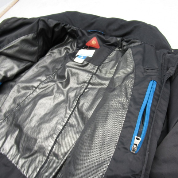 Columbia Jacket Women Small‎ Black Lay D Down Thermal Omni Heat Full Zip - Picture 10 of 16